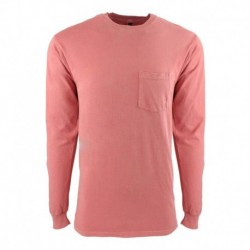 Next Level 7451 Unisex Inspired Dye Long Sleeve Pocket T-Shirt