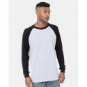 Next Level 8211 Men's USA-Made Heavyweight Waffle Knit Thermal Raglan T-Shirt