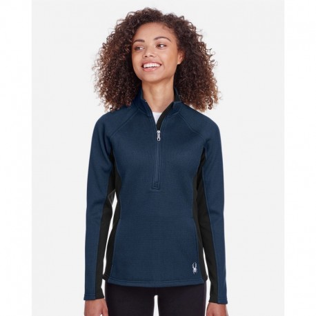 Spyder S16562 Women's Constant Half-Zip Pullover Sweater