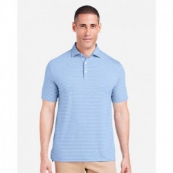 TASC Performance Inc TM546Y Men's Cloud Lightweight Polo Brookline Stripe