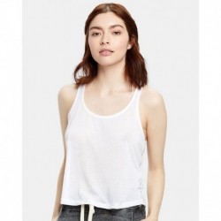 US Blanks US510 Women's Sheer Cropped Racer Tank Top
