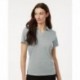 AllPro 4HM00L Women's Pro-Lock Performance Melange Polo