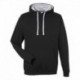 AWDis JHA003 Unisex Midweight Varsity Contrast Hooded Sweatshirt