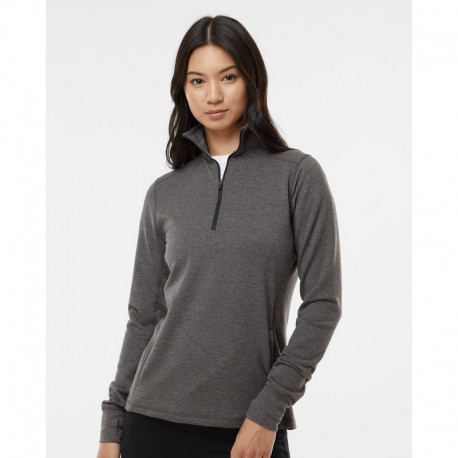 J. America 8433 Women's Omega Stretch Quarter-Zip Pullover