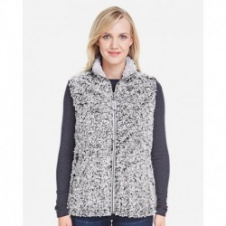 J. America 8456 Women's Epic Sherpa Full-Zip Vest