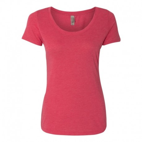 Next Level 6730 Women's Triblend Scoop Neck T-Shirt