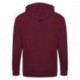 AWDis JHA050 Unisex Midweight College Full-Zip Hooded Sweatshirt