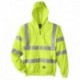 Berne Apparel HVF021 Men's Berne Hi-Vis Class 3 Lined Hooded Sweatshirt