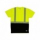 Berne Apparel HVK017 Unisex Hi-Vis Class 2 Color Blocked Pocket T-Shirt