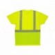 Berne Apparel HVK017 Unisex Hi-Vis Class 2 Color Blocked Pocket T-Shirt