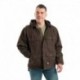 Berne Apparel JC613 Men's Heartland Washed Duck Zip-Off Hooded Coat
