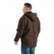 Berne Apparel JC613 Men's Heartland Washed Duck Zip-Off Hooded Coat