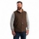 Berne Apparel V818 Men's Heartland Sherpa-Lined Washed Duck Vest