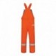 Bulwark BLCST Men's Tall Deluxe Insulated Bib Overall with Reflective Trim - EXCEL FR ComforTouch