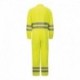 Bulwark CMD8 Men's Hi-Vis Deluxe Coverall with Reflective Trim - CoolTouch 2 - 7 oz.