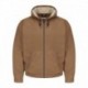 Bulwark JLH4T Men's Tall Brown Duck Hooded Jacket - EXCEL FR ComforTouch