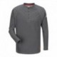 Bulwark QT20T Men's Tall Long Sleeve Henley