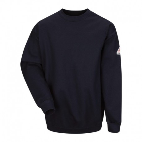 Bulwark SEC2T Men's Tall Flame Resistant Crewneck Sweatshirt