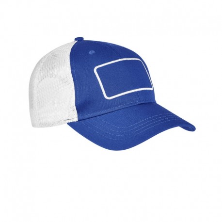 Big Accessories BA656T Patch Trucker Cap Big Accessories BA656T Patch Trucker Cap