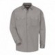 Bulwark SLW2T Men's Tall Work Shirt - EXCEL FR ComforTouch