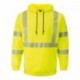Bulwark SMH4 Men's Hi-Visibility Hooded Sweatshirt