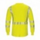 Bulwark SMK8T Men's Tall Hi-Visibility Lightweight Long Sleeve T-Shirt