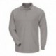 Bulwark SMP2 Men's Classic Long Sleeve Polo - CoolTouch2