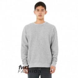 DRI DUCK 3345 Unisex FWD Fashion Sueded Drop Shoulder Crewneck Sweatshirt