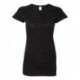 J. America 8138 Women's Glitter T-Shirt