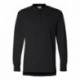 J. America 8244 Men's Vintage Brushed Jersey Henley
