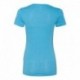 J. America 8435 Women's Triblend Deep V-Neck Tee