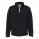 J. America 8451 Women's Epic Sherpa Quarter-Zip Pullover