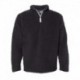 J. America 8454 Men's Sherpa Quarter-Zip Pullover