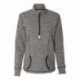 J. America 8617 Women's Cosmic Fleece Quarter-Zip Pullover