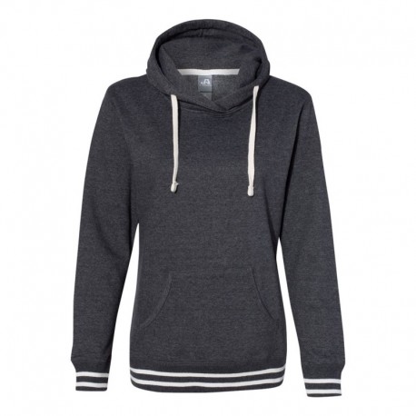 J. America 8651 Women's Relay Hooded Sweatshirt
