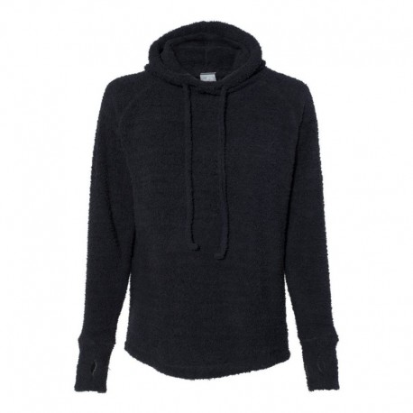 J. America 8680 Women's Teddy Fleece Hooded Sweatshirt