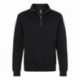 J. America 8717 Unisex Heavyweight Fleece Quarter-Zip Sweatshirt