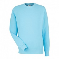 J. America 8731 Unisex Pigment-Dyed Fleece Crewneck Sweatshirt
