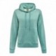 J. America 8742 Women's Electric Fleece Hooded Sweatshirt