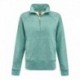 J. America 8743 Women's Electric Fleece Quarter-Zip Sweatshirt
