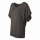 J. America 8821 Women's Flowy Draped Dolman Tee