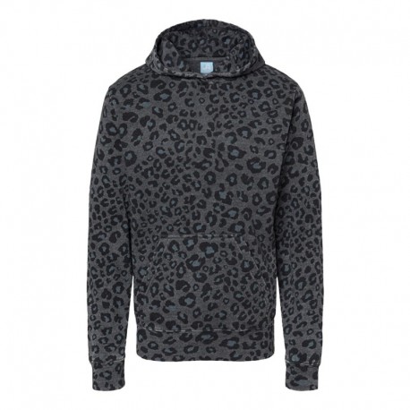 J. America 8880 Youth Triblend Fleece Hooded Sweatshirt