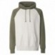 J. America 8885 Men's Vintage Heather Hooded Sweatshirt