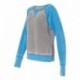 J. America 8927 Women's Zen Fleece Raglan Sweatshirt