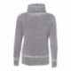 J. America 8930 Women's Zen Fleece Cowl Neck Sweatshirt