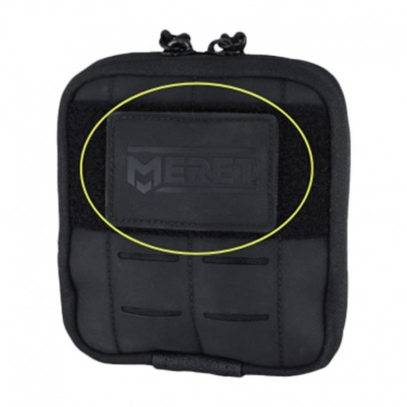 MERET SPBK10 Blank Black Patch - Qty 10