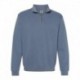 Next Level 1580 Unisex Garment-Dyed Quarter-Zip Sweatshirt