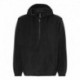 Next Level 3600 Men's Polar Fleece Quarter-Zip Hooded Pullover
