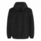 Next Level 3600 Men's Polar Fleece Quarter-Zip Hooded Pullover