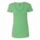 Next Level 6640 Women's CVC Deep V-Neck T-Shirt